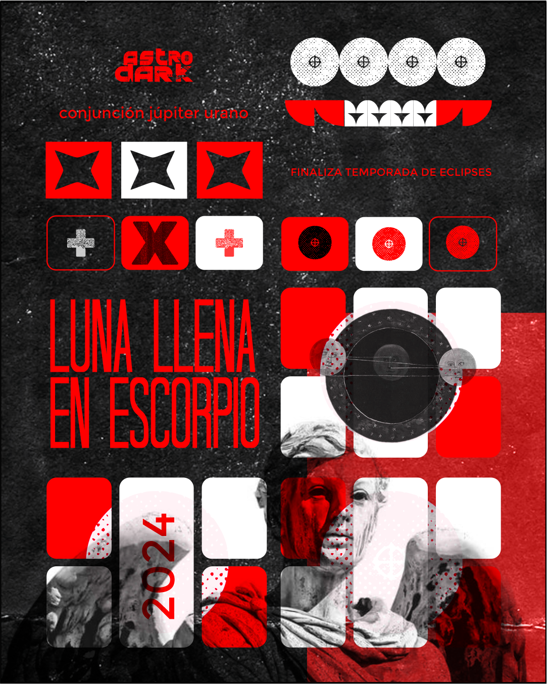 Signos: luna llena en Escorpio 2024